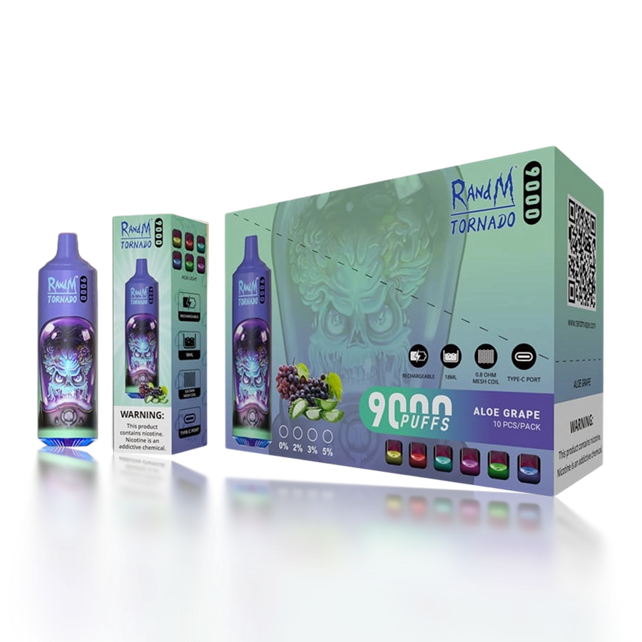 tornado randm 9k Al Fakher Pods | MTL | 2er Pack | Magic Love 20mg main image 0