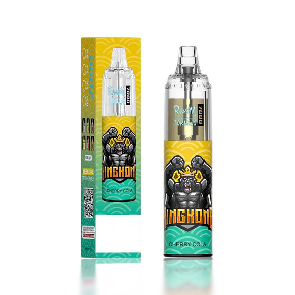 randm tornado 7000 cherry cola Cherry Cola by RandM Tornado 7000 Nic Salts – Gourmet E-Liquid main image 1
