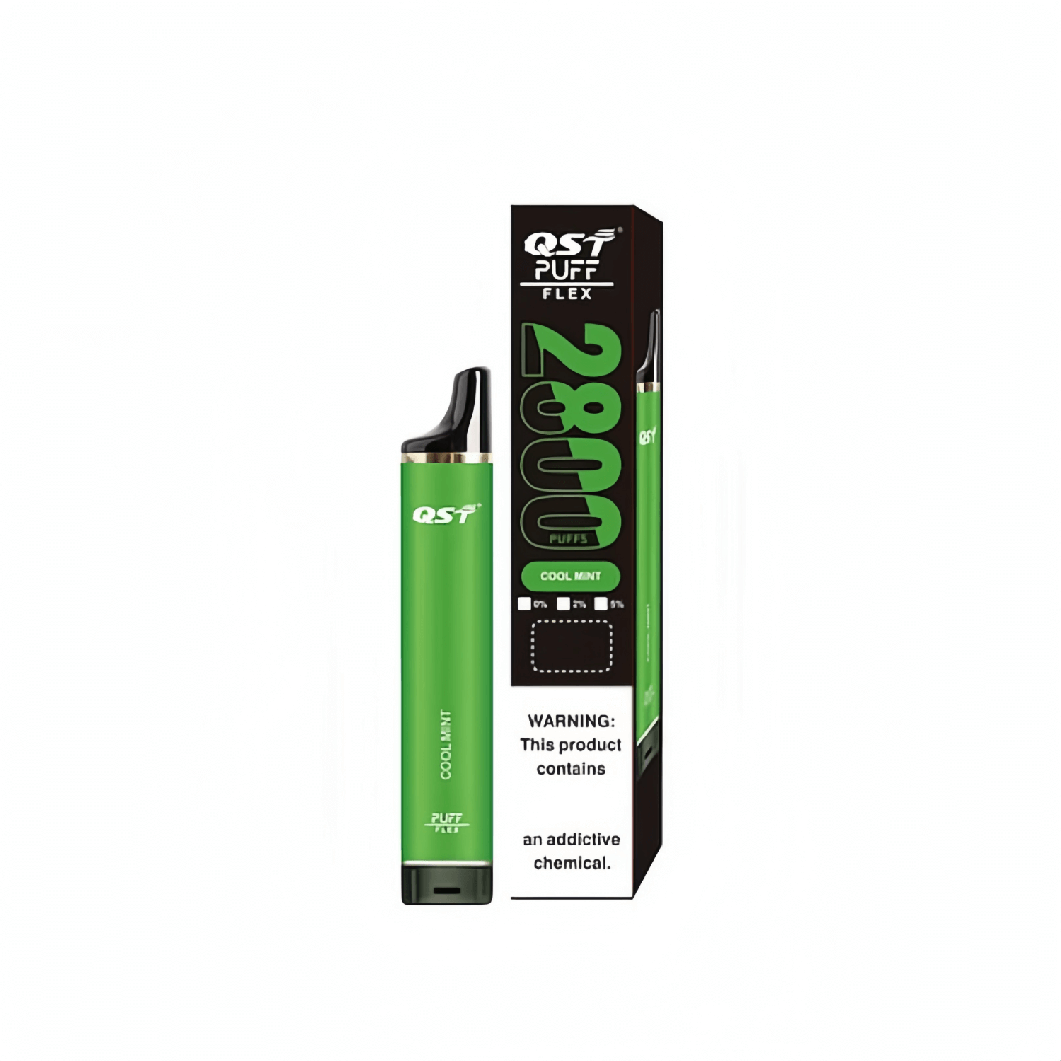 QST puff Flex 2800 Puffs Disposable Vape Pen 0% 2% 3% 5% Nicotine 25Tastes  Factory Direct - FDVAPE