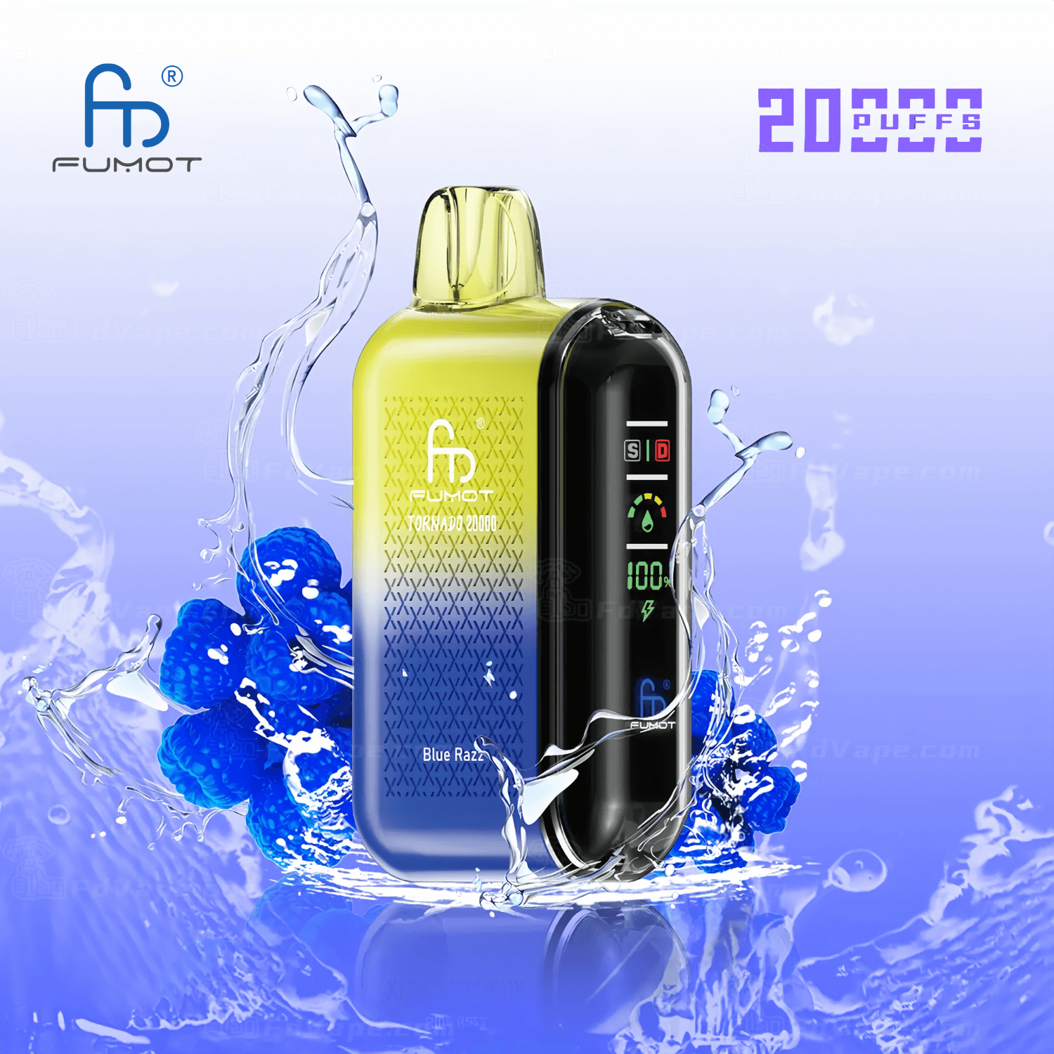 elfbar elfa master akku RandM Tornado 20k 20000 Puffs 3D Curved Screen Einweg-Vape 2% 5% Nikotin  29Tastes Dual Mesh Fabrikdirekt