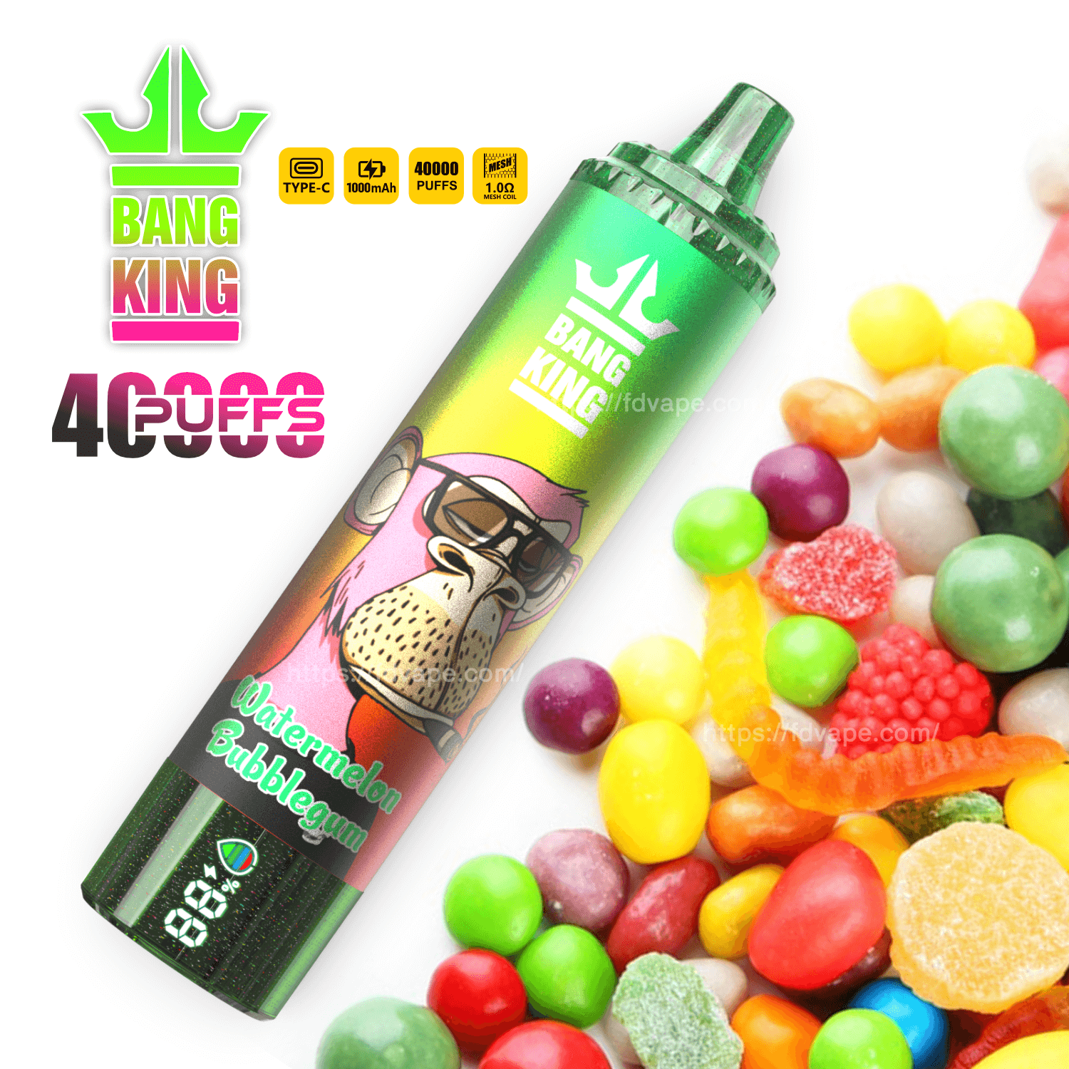 syndicat vape Bang King 85K 3-in-1 85000 Puffs | triple flavor bulk disposable vape