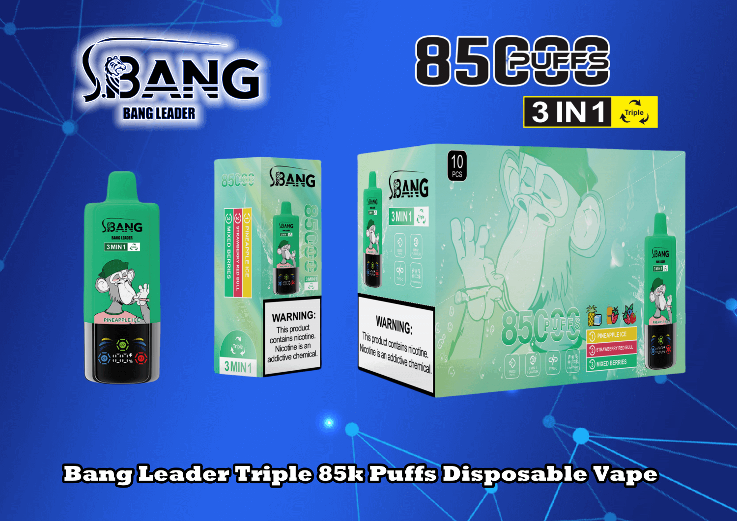 gang vape flavors Gang XXL Switch Duo Disposable Pod Device TFN main image 1