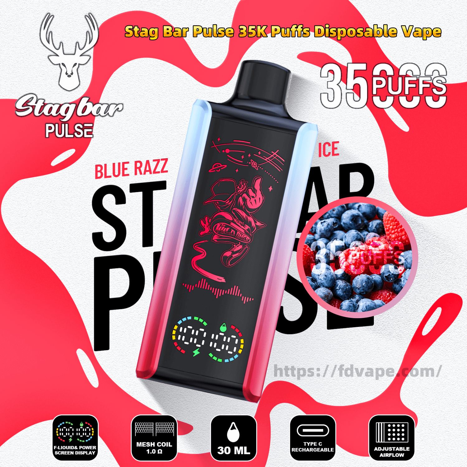 rectangular disposable vape CBD Oil & Full Spectrum Organic Hemp Oil main image 1