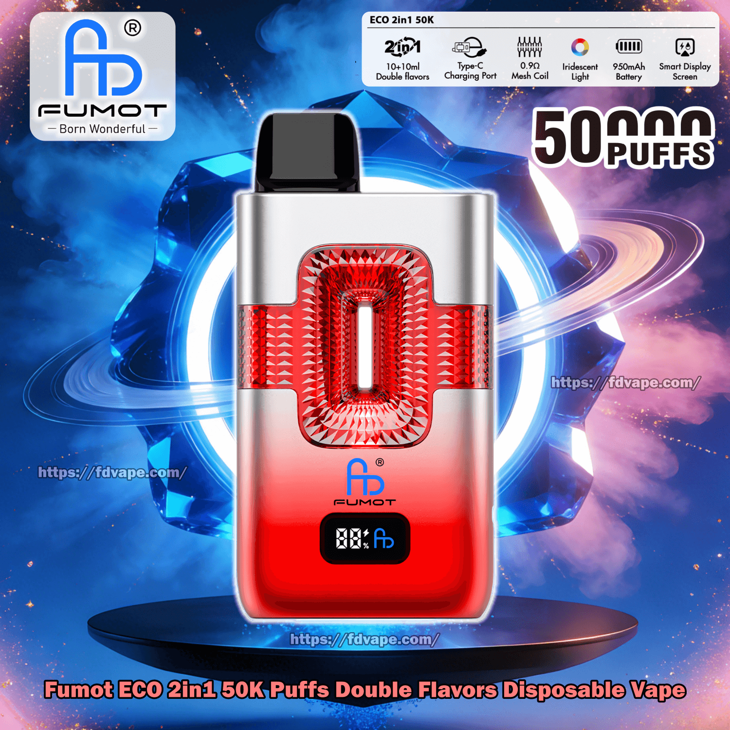 2 in 1 disposable vape AirMez - X-Beats 40000 - 2-in-1 Smart Vape Earbuds main image 1