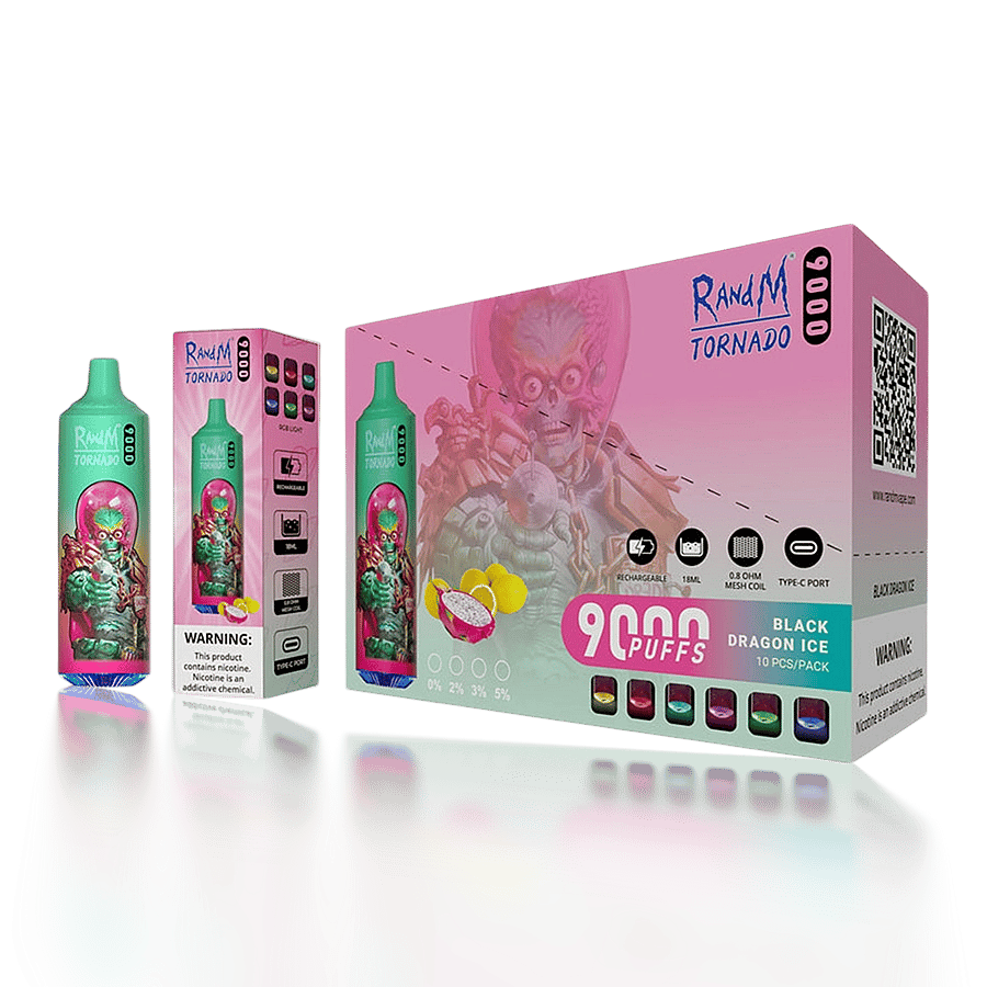 China RM RandM Tornado 9000 9k Puffs Disposable Vape - FDVAPE