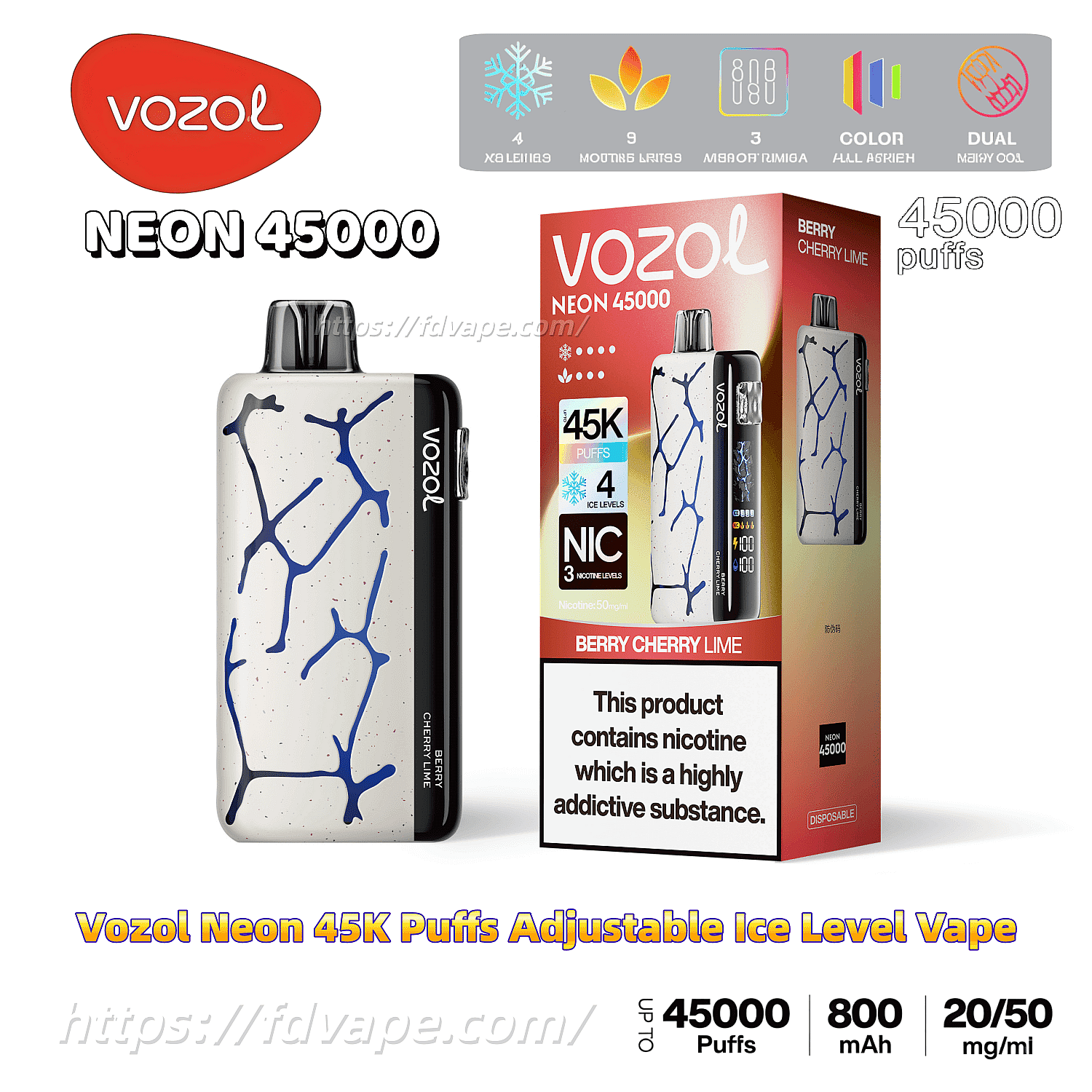 1 Box From European Warehouse (10pcs) - Vozol Vape Store Australia