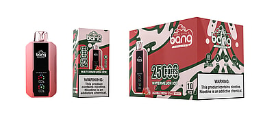 Bang 25000 25k Puffs 0% 2% 3% 5% Nicotine New LED Display Disposable Vape - High-capacity vaping device with LED display