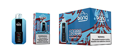 Bang 25000 25k Puffs 0% 2% 3% 5% Nicotine New LED Display Disposable Vape - High-capacity vaping device with LED display