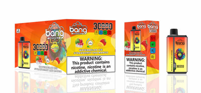 Bang 30000 30k Puffs 0% 2% 3% 5% Nicotine New Double Taste Disposable Vape - High-capacity dual-flavor vaping device