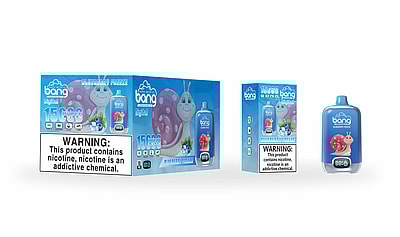 Bang Digital Box 15000 15k Puffs LED Power Display Vape desechable original al por mayor - Dispositivo de vapeo desechable de alta capacidad con pantalla de alimentación LED