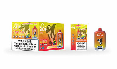 Bang Digital Box 15000 15k Puffs LED Power Display Vape desechable original al por mayor - Dispositivo de vapeo desechable de alta capacidad con pantalla de alimentación LED