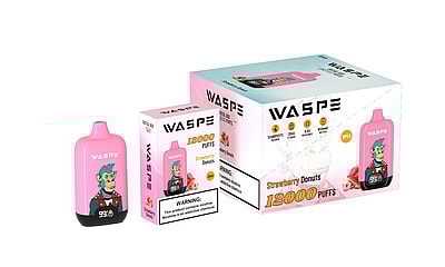 WASPE 12000 Puffs Digital Box Disposable Vape - High-capacity vape device with digital box display