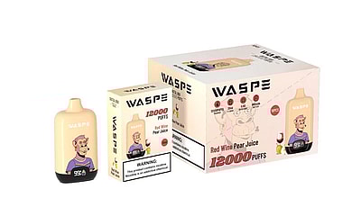 WASPE 12000 Puffs Digital Box Disposable Vape - High-capacity vape device with digital box display