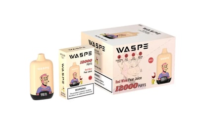 WASPE 12000 Puffs Digital Box Vape Descartável - Dispositivo vape de alta capacidade com display de caixa digital