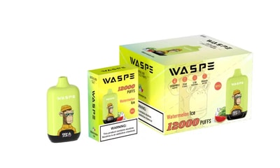 WASPE 12000 Puffs Digital Box Vape Descartável - Dispositivo vape de alta capacidade com display de caixa digital