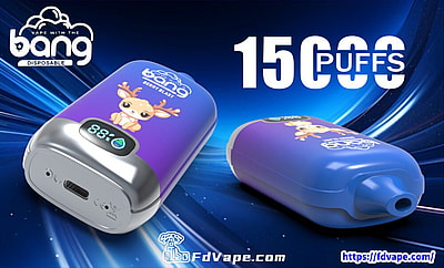 Bang Digital 15000 15k Puffs LED Power Display Vape desechable original al por mayor - Dispositivo de vapeo desechable de alta capacidad con pantalla de alimentación LED