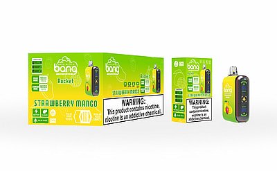 Bang Rocket 18000 Puffs Vape monouso - Dispositivo di vaporizzazione monouso ad alta capacità con 18000 puffs