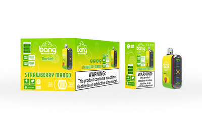 Bang Rocket 18000 Puffs Disposable Vape - High-capacity disposable vape device with 18000 puffs