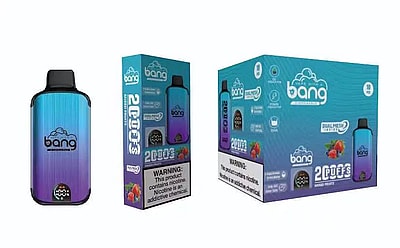 Bang 20000 20k Puffs LED Display Disposable Vape - High-capacity disposable vape device with LED display