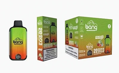 Vape usa e getta con display a LED Bang 20000 da 20k - Dispositivo di vaporizzazione usa e getta ad alta capacità con display a LED