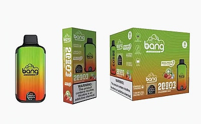 Bang 20000 20k Puffs LED Display Disposable Vape - High-capacity disposable vape device with LED display