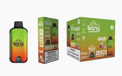 Bang 20000 20k Puffs LED Display Disposable Vape - High-capacity disposable vape device with LED display