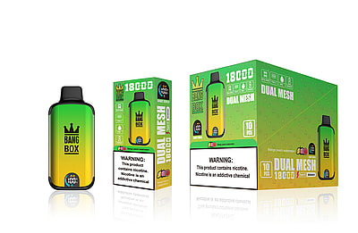 Bang Box 18000 18k Puffs Disposable Vape - High-capacity disposable vape device providing 18000 puffs