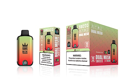 Bang Box 18000 Puffs Disposable Vape - High-capacity disposable vape device providing 18000 puffs