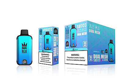 Bang Box 18000 Puffs Disposable Vape - High-capacity disposable vape device providing 18000 puffs