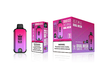 Bang Box 18000 Puffs Disposable Vape - High-capacity disposable vape device providing 18000 puffs