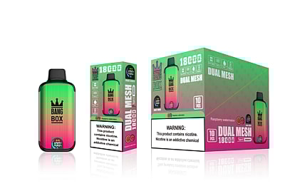 Bang Box 18000 Puffs Disposable Vape - High-capacity disposable vape device providing 18000 puffs