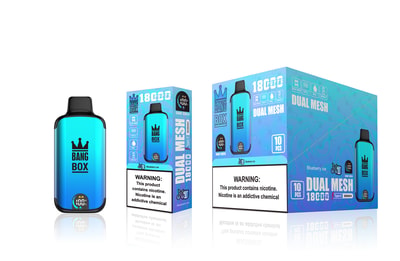 Bang Box 18000 Puffs Vape Descartável - Dispositivo vape descartável de alta capacidade que fornece 18.000 baforadas