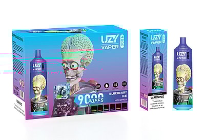 UZY Vaper 9000 9k Puffs Vape Descartável Atacado - Dispositivo vaping descartável de alta capacidade