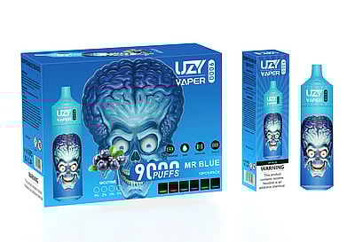 UZY Vaper 9000 9k Puffs Vape Descartável Atacado - Dispositivo vaping descartável de alta capacidade