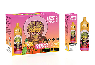 UZY Vaper 9000 9k Puffs Vape Descartável Atacado - Dispositivo vaping descartável de alta capacidade