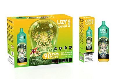 UZY Vaper 9000 9k Puffs Vape Descartável Atacado - Dispositivo vaping descartável de alta capacidade
