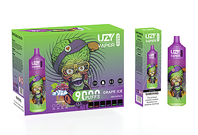 UZY Vaper 9000 9k Puffs Vape Descartável Atacado - Dispositivo vaping descartável de alta capacidade