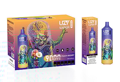 UZY Vaper 9000 9k Puffs Vape Descartável Atacado - Dispositivo vaping descartável de alta capacidade
