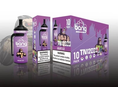 Original Großhandel BANG Tn 12000 12k Puffs Einweg-Vape - Einweg-Vaping-Gerät mit hoher Kapazität