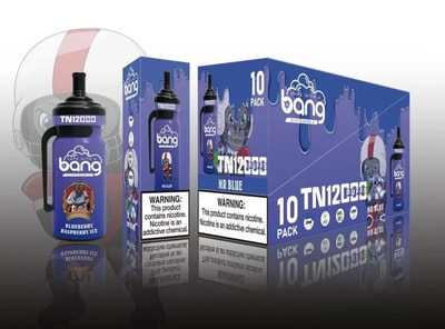 Original Großhandel BANG Tn 12000 12k Puffs Einweg-Vape - Einweg-Vaping-Gerät mit hoher Kapazität