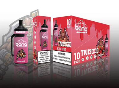 Original Großhandel BANG Tn 12000 12k Puffs Einweg-Vape - Einweg-Vaping-Gerät mit hoher Kapazität