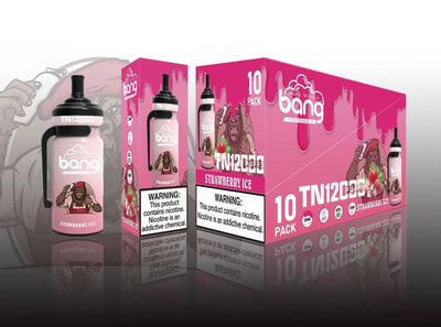 Original Großhandel BANG Tn 12000 12k Puffs Einweg-Vape - Einweg-Vaping-Gerät mit hoher Kapazität