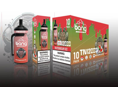 Original Großhandel BANG Tn 12000 12k Puffs Einweg-Vape - Einweg-Vaping-Gerät mit hoher Kapazität