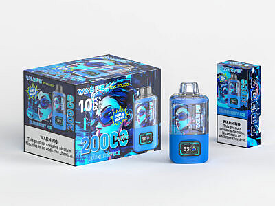 WASPE 20000 Puffs Dual Mesh Box Wegwerpvape - Dual-mesh vaping-apparaat met hoge capaciteit