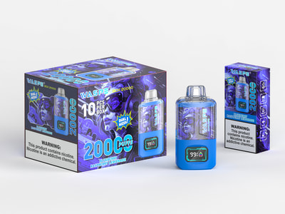 WASPE 20000 Puffs Dual Mesh Box Disposable Vape - High-capacity dual-mesh vaping device