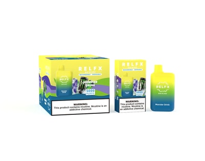 RELFX Bar BC 5000 5k Puffs Disposable Vape Wholesale - High-capacity disposable vaping device
