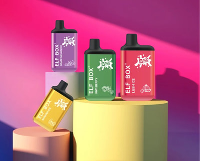 Original Wholesale ELF BOX 5500 Puffs Disposable Vape - High-capacity disposable vaping device