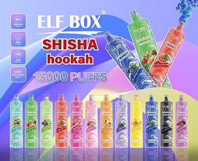 ELF BOX LS 15000 15k Soffi Vape usa e getta Molti gusti di nicotina Sigaretta elettronica ricaricabile all'ingrosso