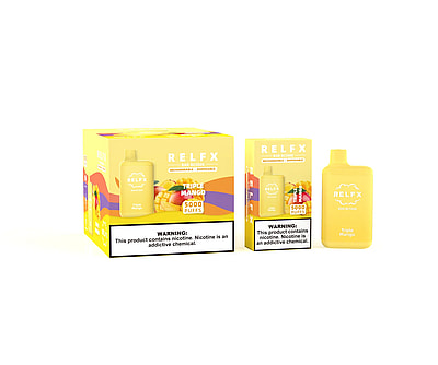RELFX Bar BC 5000 5k Puffs Disposable Vape Wholesale - High-capacity disposable vaping device