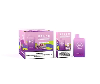 RELFX Bar BC 5000 5k Puffs Disposable Vape Wholesale - High-capacity disposable vaping device